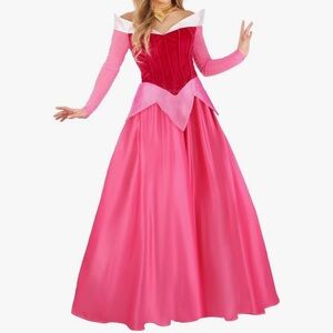 Disney Pink  Princess Aurora Gown